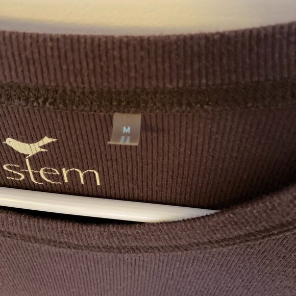 Stem long sleeve tee brown - Picture 5 of 8